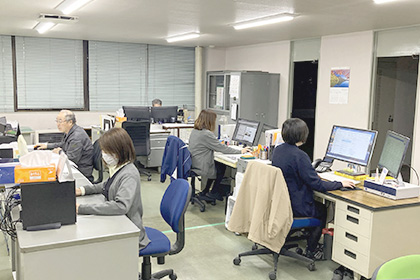マシニング工場 事務所